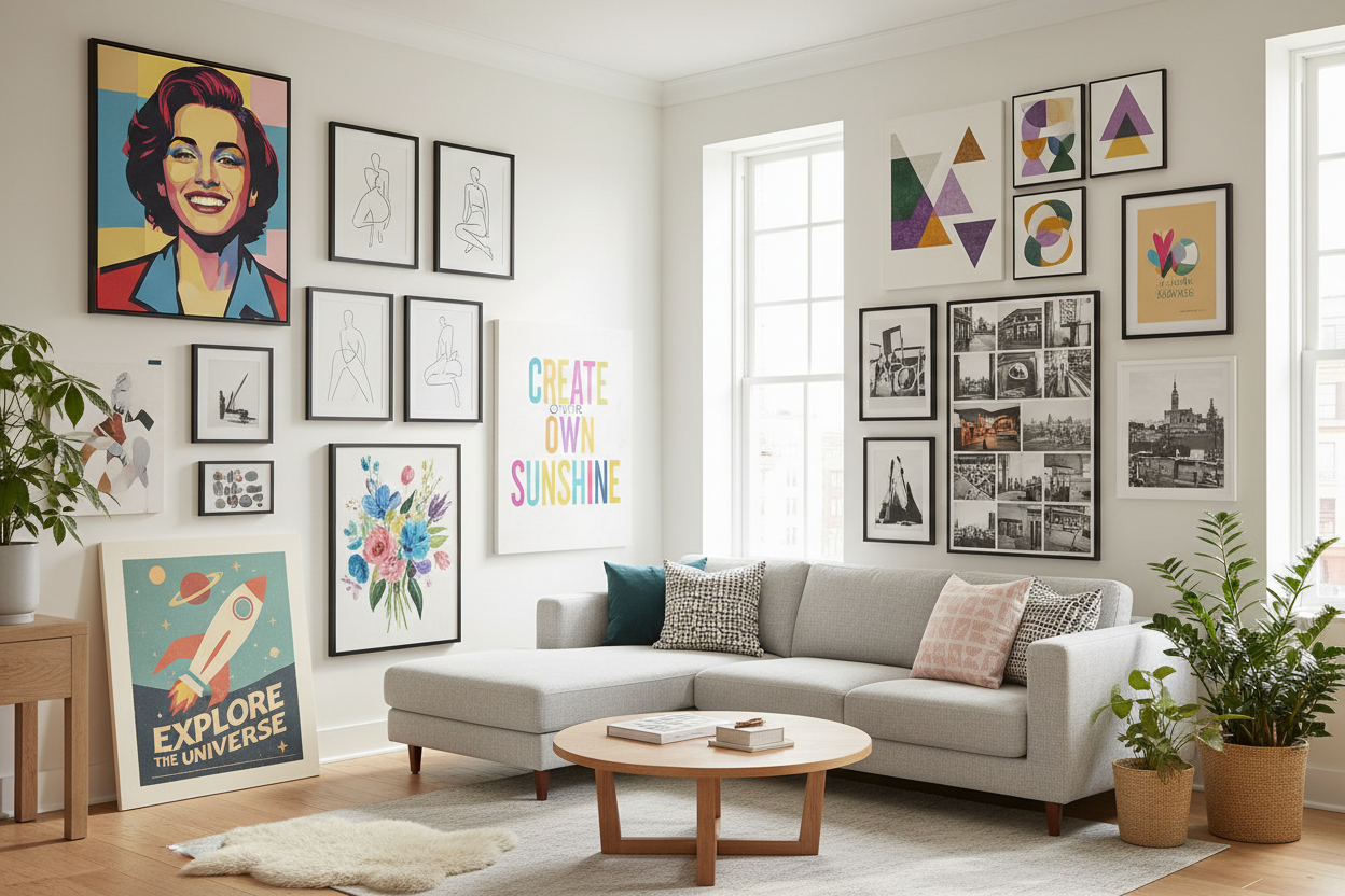 Banner poster e tele personalizzate